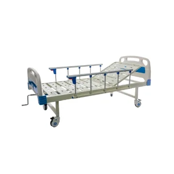 Hot Sale Cheap Medical Manual Single Function Hospital Clinic Medical Bed Care Furniture Patient Hospital Bed For Clinic