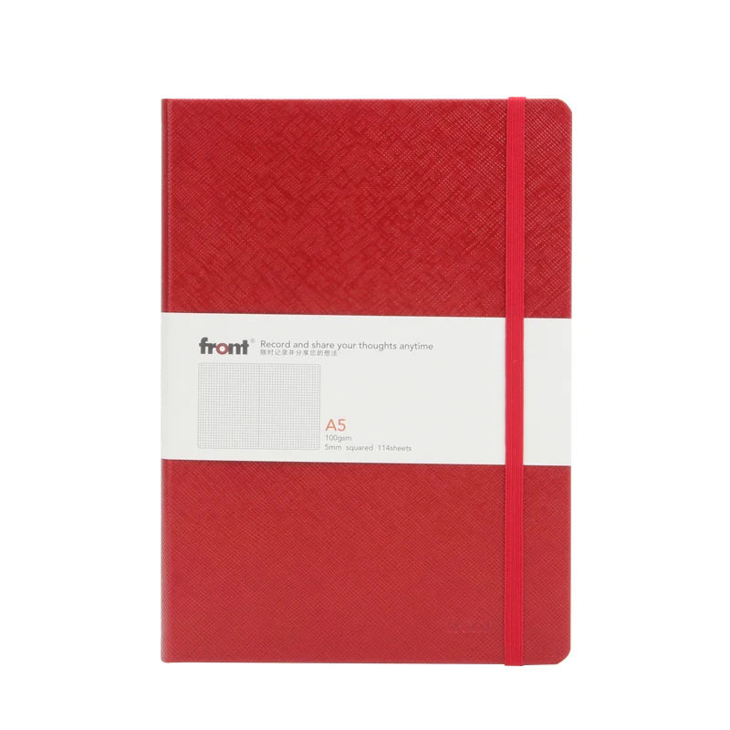 
2021 planner wholesale FRONT daily planner lined dot grid blank journal A5 leather FRONT logo notebooks 