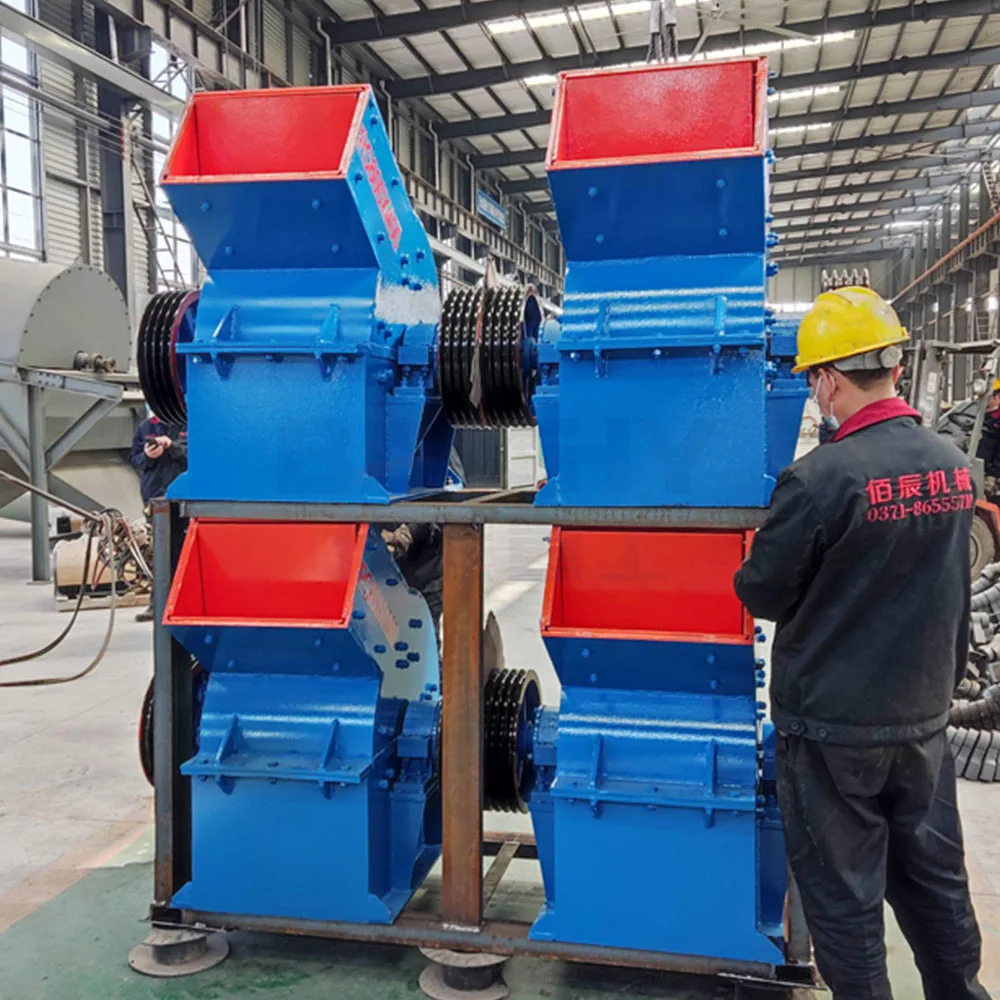 Portable Small Rock Stone Crushing Machine, Granite Basalt Sand Hammer Mill Crusher, Mobile Hammer Crusher Diesel or Electric