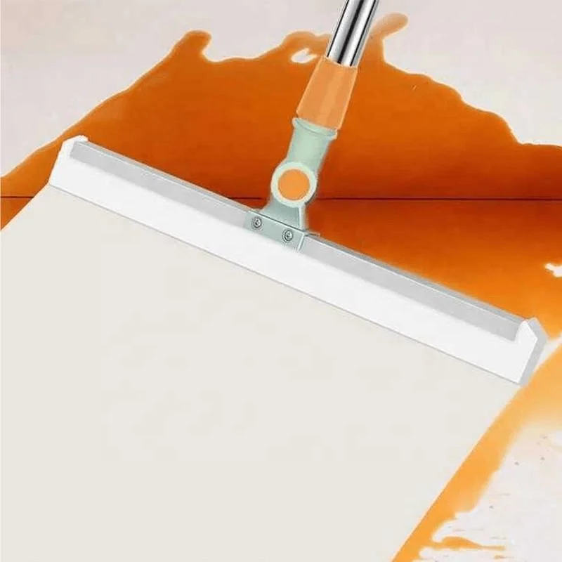 3-in-1 Magic Broom Silicone Rubber Retractable Adjustable Handle Multifunction Flat Floor Window Cleaning Broom Plastic Handle
