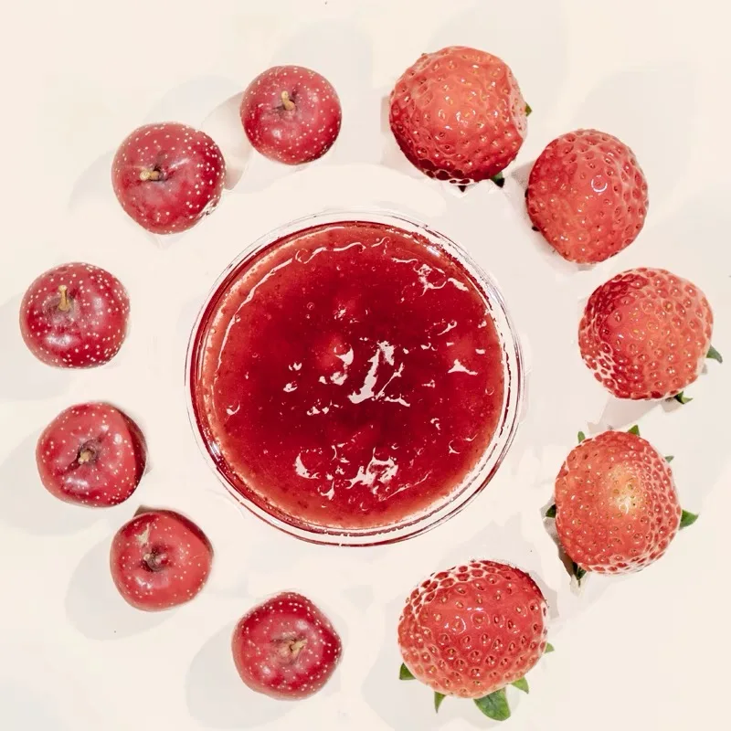 Wholesale Milk Tea Shop Ingredients Fruit Hawthorn Strawberry Jam For Smoothies