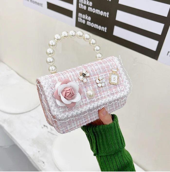2023 kids designer bag Mini Lovely Purse And Handbag For Little Girls Designer Cross Body Bag