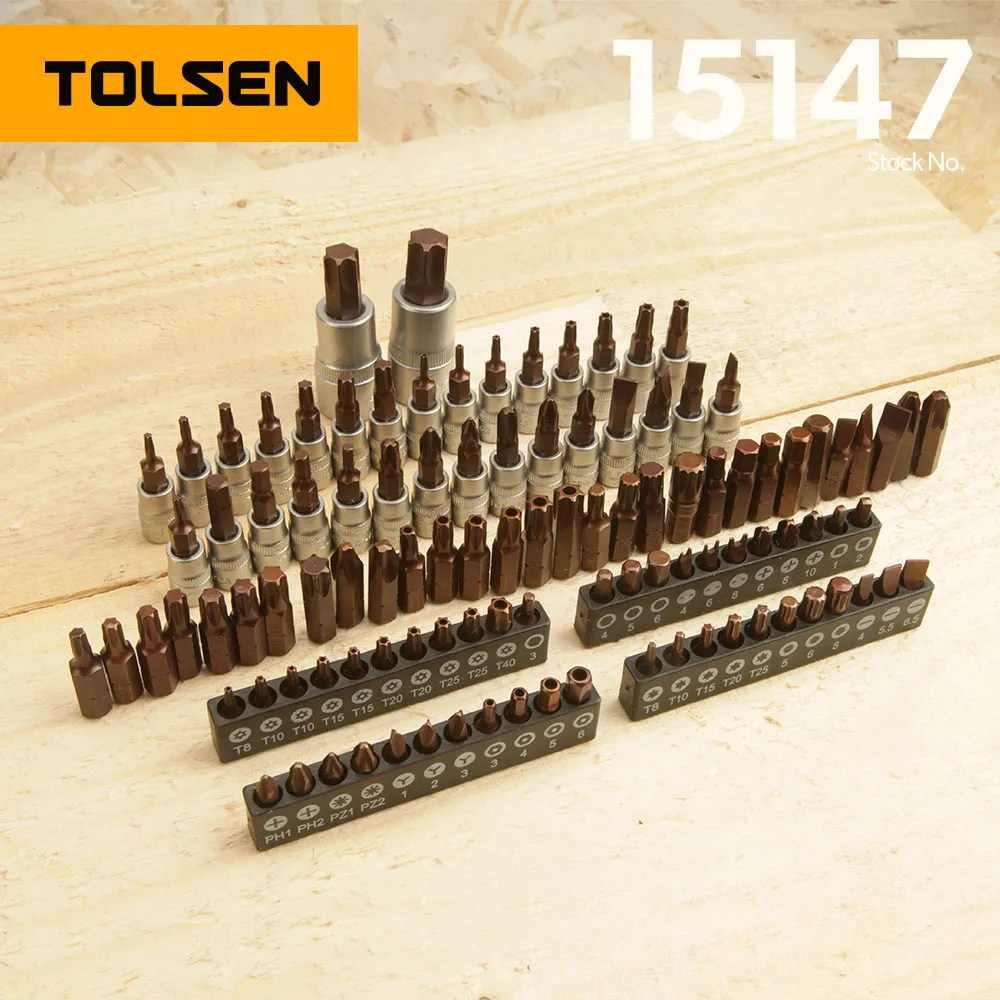 TOLSEN Коробка Чехол комбинированный пакет гайковерт Профессиональный 216 шт розетки наборы инструментов