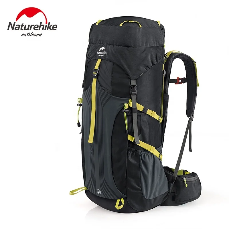  Профессиональный Горный рюкзак Naturehike 55L 65L вместительный Треккинговый ранец для активного отдыха кемпинга пешего туризма