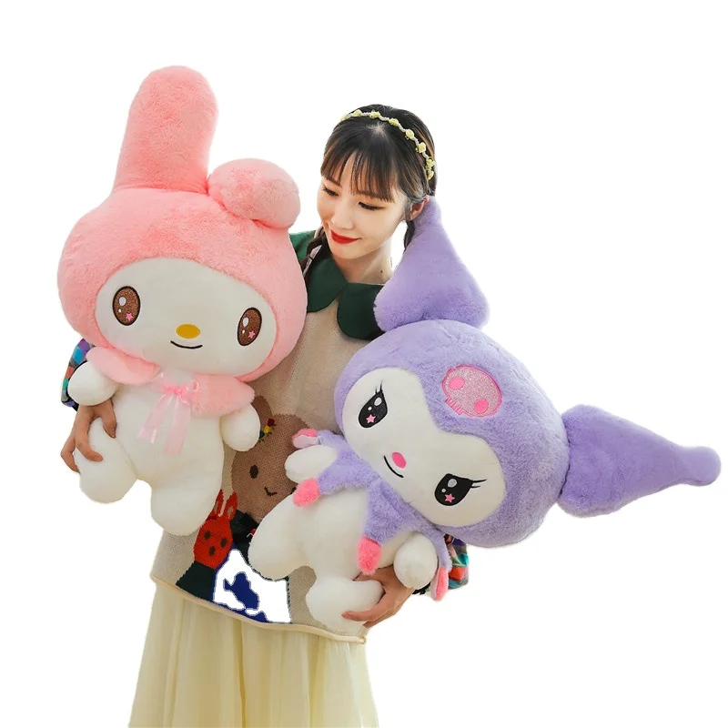 25/55 см Sanrioed Kuromi моя мелодия милая серия каваи плюшевая кукла животных мультяшная подушка игрушка подарок на день рождения