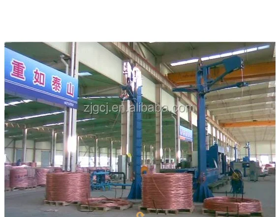 LHD-450-13D две головы алюминиевая катанка пробоя машина производитель