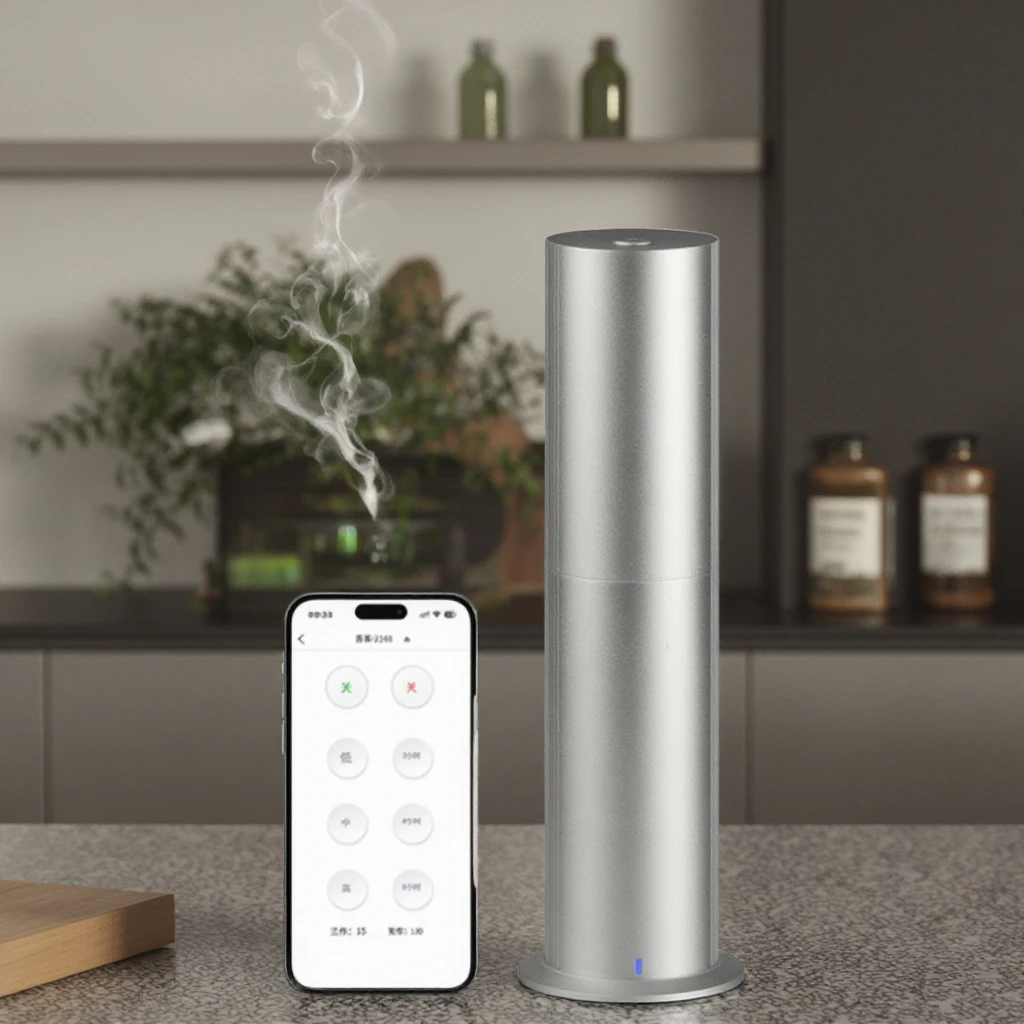 Wholesale Essential Oil Column Scent Aluminum Alloy Device Aroma Diffuser Environment Aromatizer Air Freshener