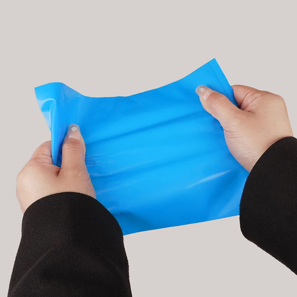 Luxury Custom Shopping Bag PE Plastic Handle Clothes/Gift Packaging Grocery Shopping Features Unique Logo Supermarket Friendly