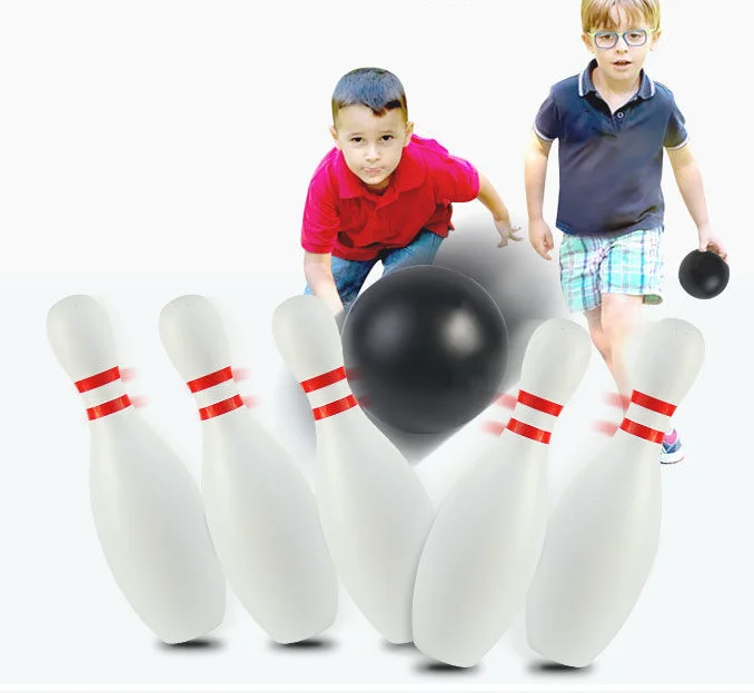 30 см Набор для боулинга Мультяшные животные пластиковые мини-шары наборы игрушек