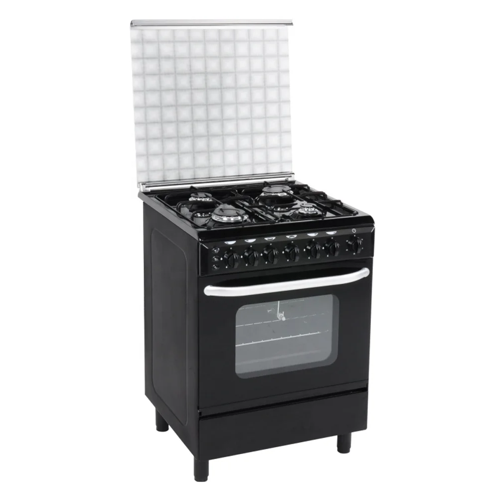 Xunda Commercial 4 Burner Stove Gas Cooking Range Four Burner Cooker With Pizza Oven And Grill For Backery