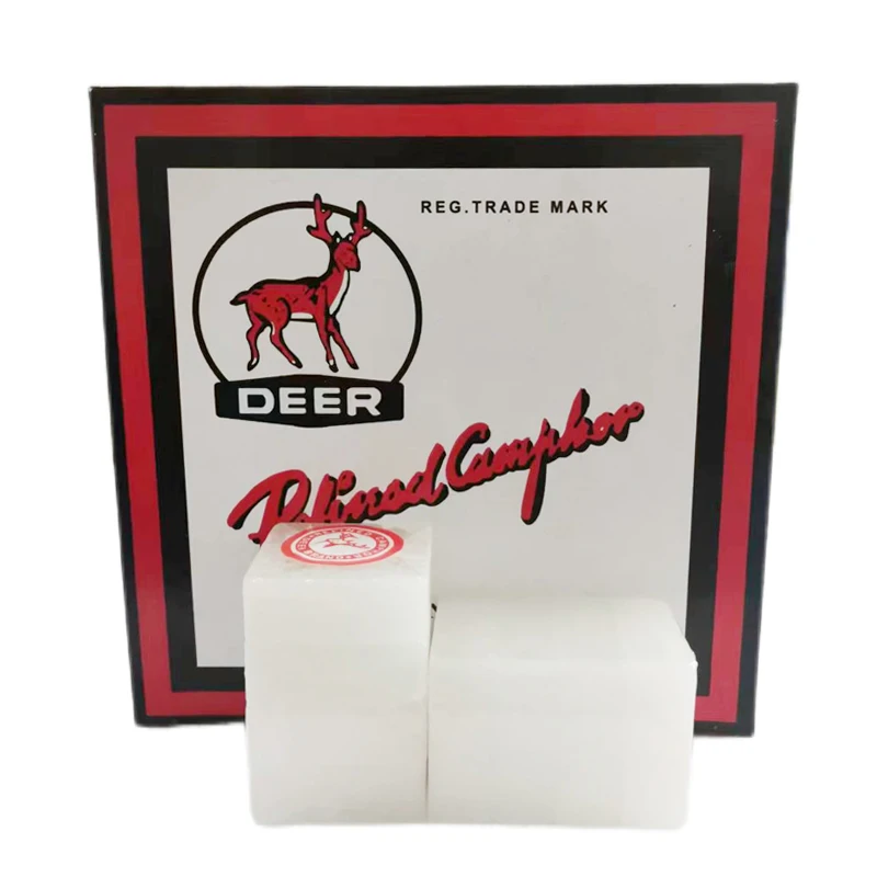 Factory products are new natural camphor blocks 1/4oz 454g Deer brand camphor tablets Cheap wholesale