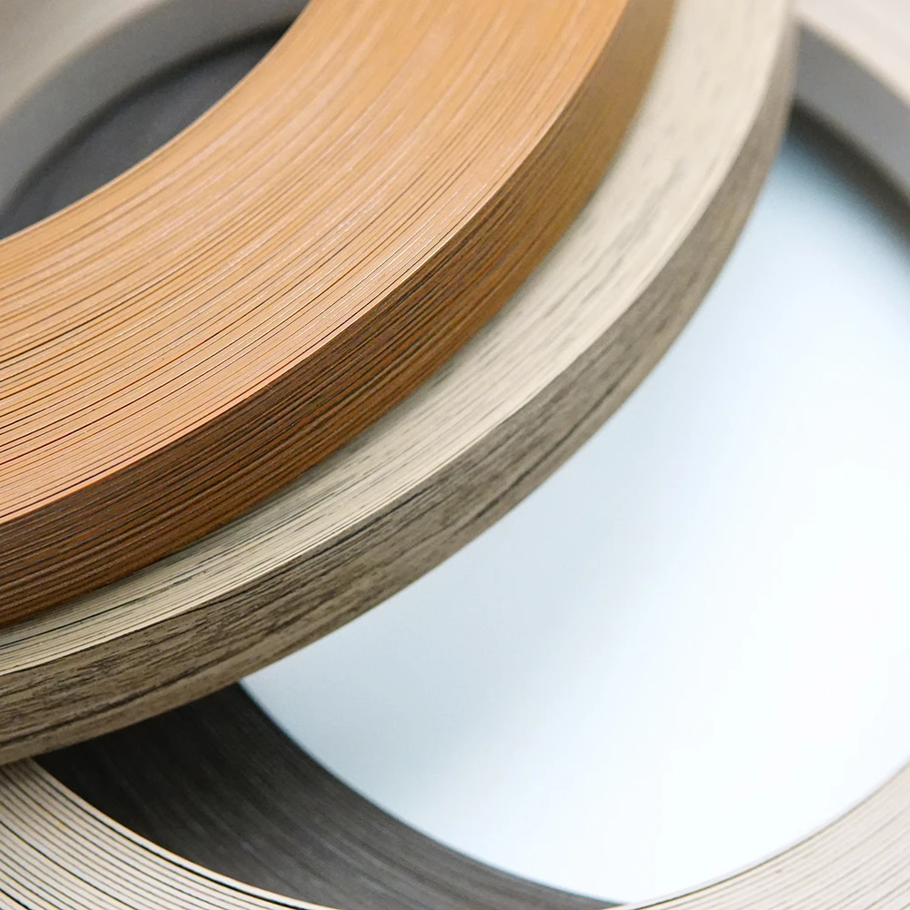 Furniture Grade PVC Plastic Edge Banding Tape Strip for OSB Board