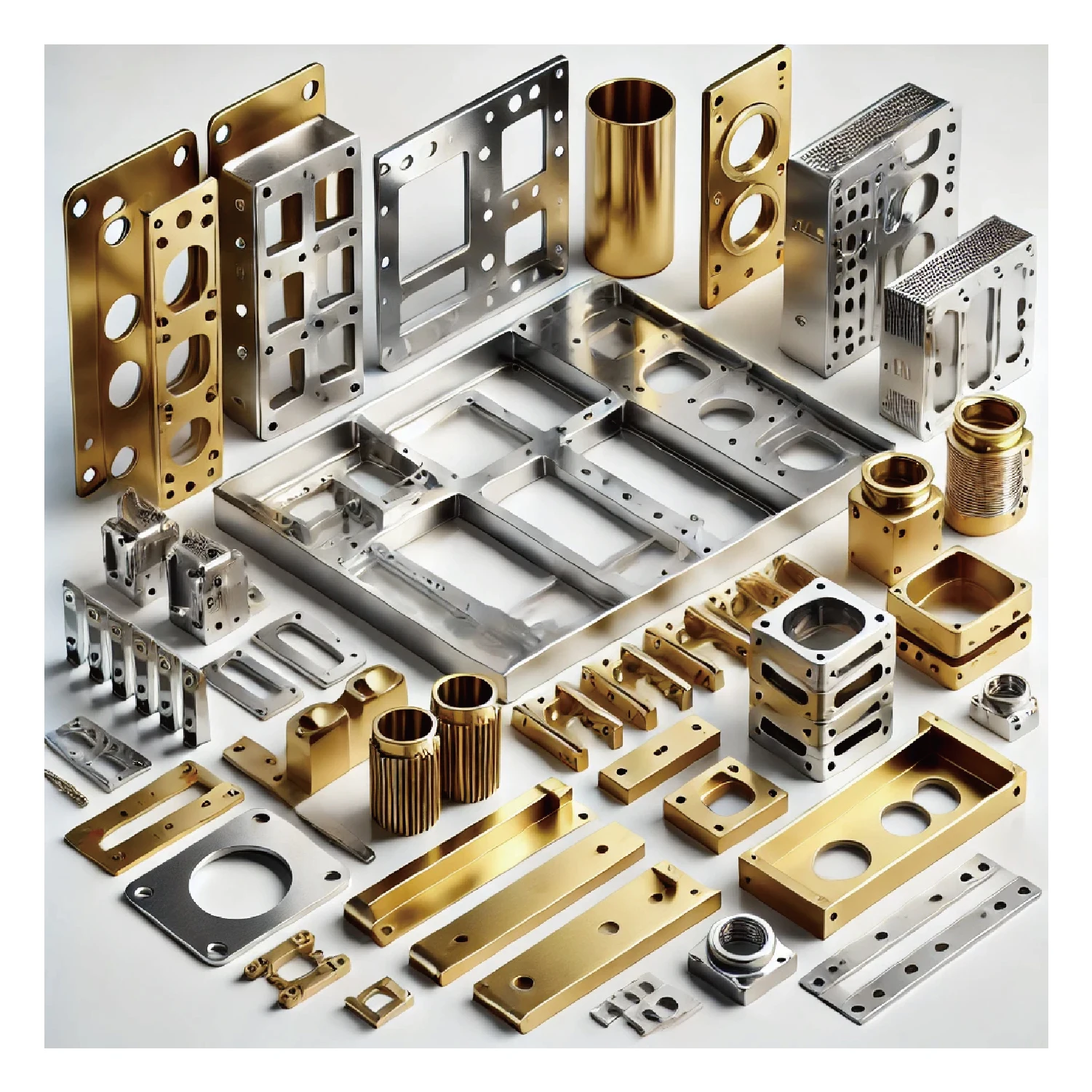 High Professional Factory Sheet Metal Process Aluminum Manufacturer Metal Fabrication Precision Brass Stainless Steel Parts