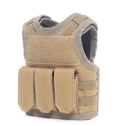 Recycle can coolers Waterproof Patches Mini Vest Can Cooler Neoprene Tactical