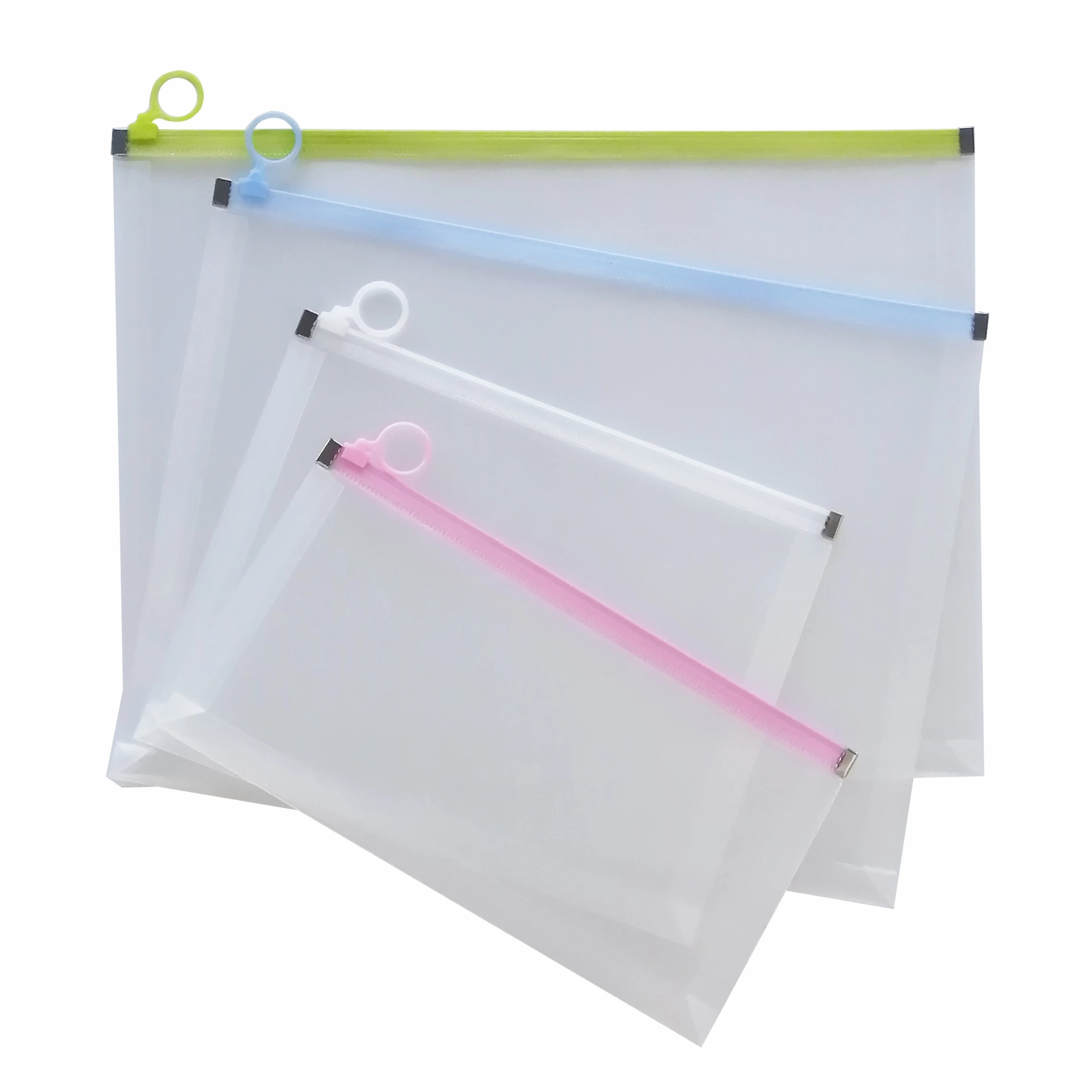 
Frosted PP ColorS Plastic Clip File Folder A4 A5 A6 A7 Notebook Folders Plastic File Document Bags 