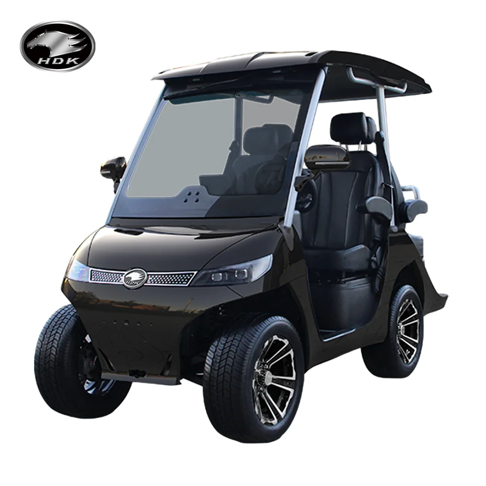 48V Sightseeing Bus Off Road HDK EVOLUTION Utility Mini Car Hotel for Sale AC 4 Seats Club Electric Golf Carts