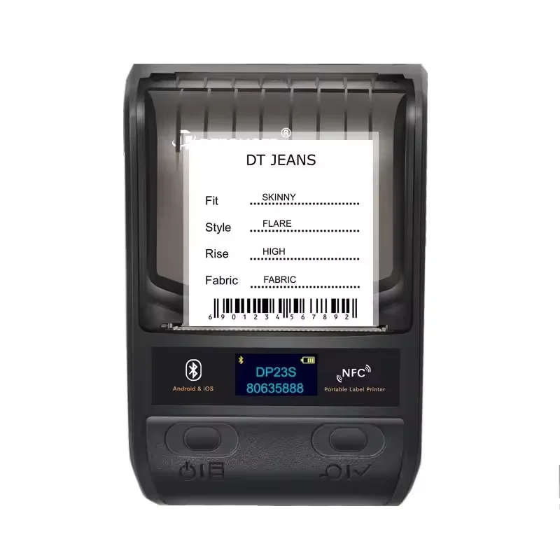 CMX-DP23 low cost portable android ios rugged thermal label receipt printer for Jewelry