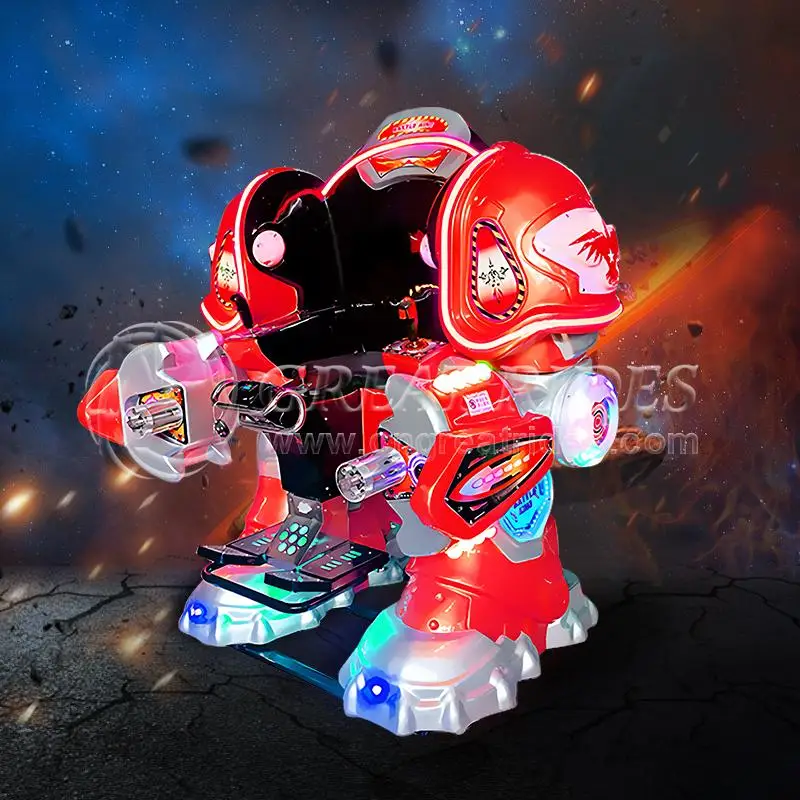 Best selling kids electric recreation games battery operated toy machine battle king for sell