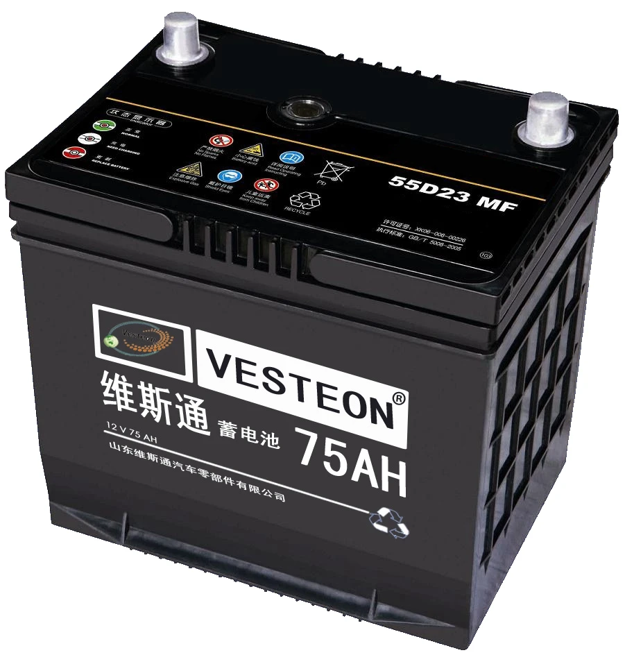 Manufacturer wholesale Japan standard dry/maintenance free auto starting battery for Toyota Honda VW