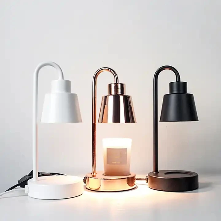 Wax Burner Melting Night Lamp Electric Aromatherapy Scented Table Lamp Tabletop Bedroom Decorative Candle Lamp Warmer