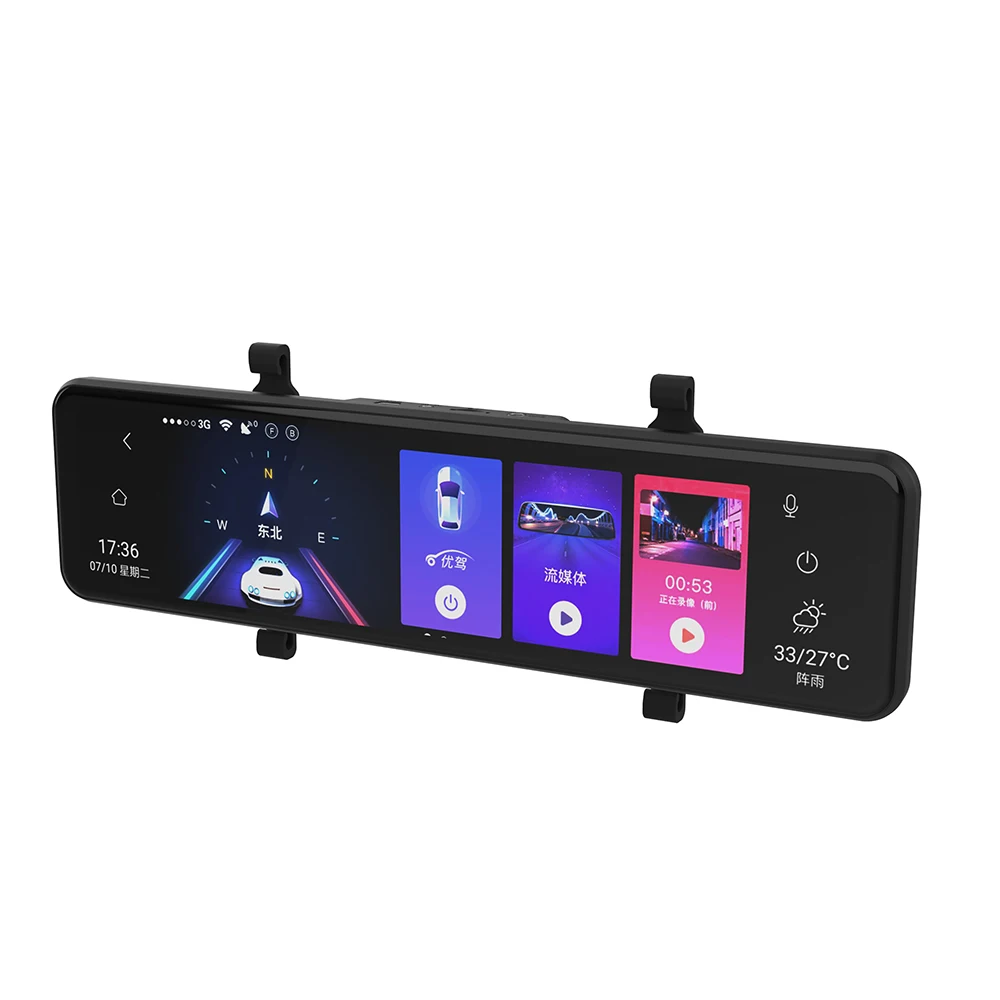 Usb Wifi Rear Desh Camera Type C 3 Lens Car Dvr Dashcam 4K Car Dash Camera For Cars 4K Night Vision