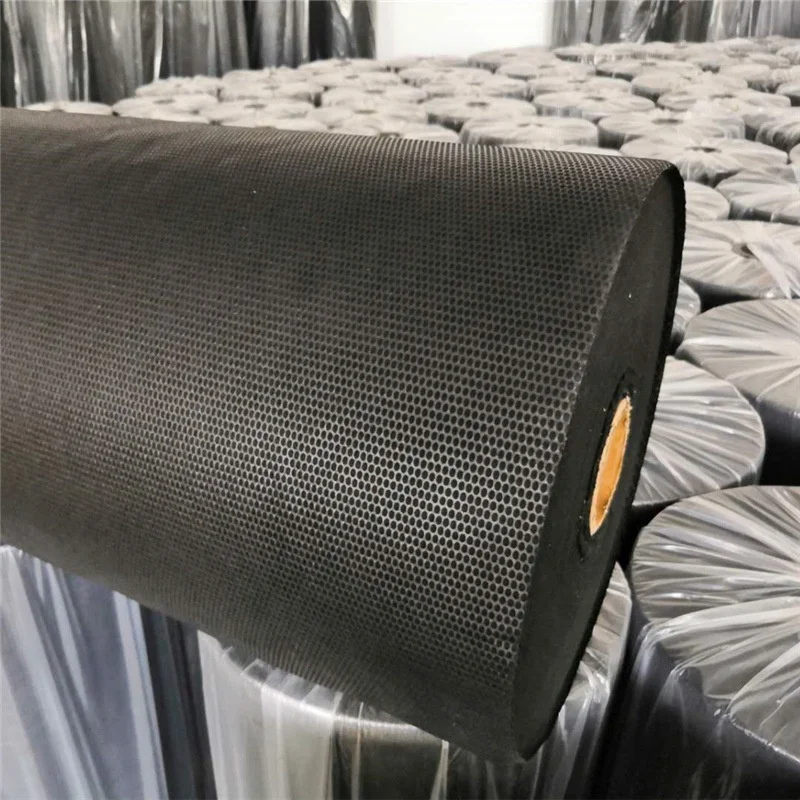 Black Control Anti-grass Ground Cover In Roll Weed Mat For Garden Greenhouse