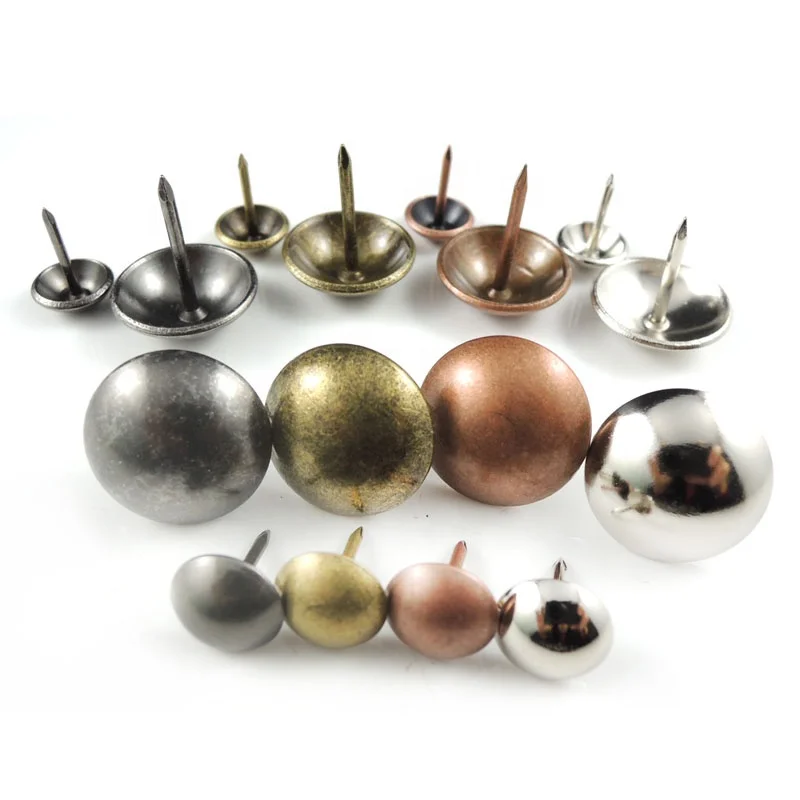 Sofa Button Iron Bubble Nail round Heads Chair Nails Decorative Upholstery Materials