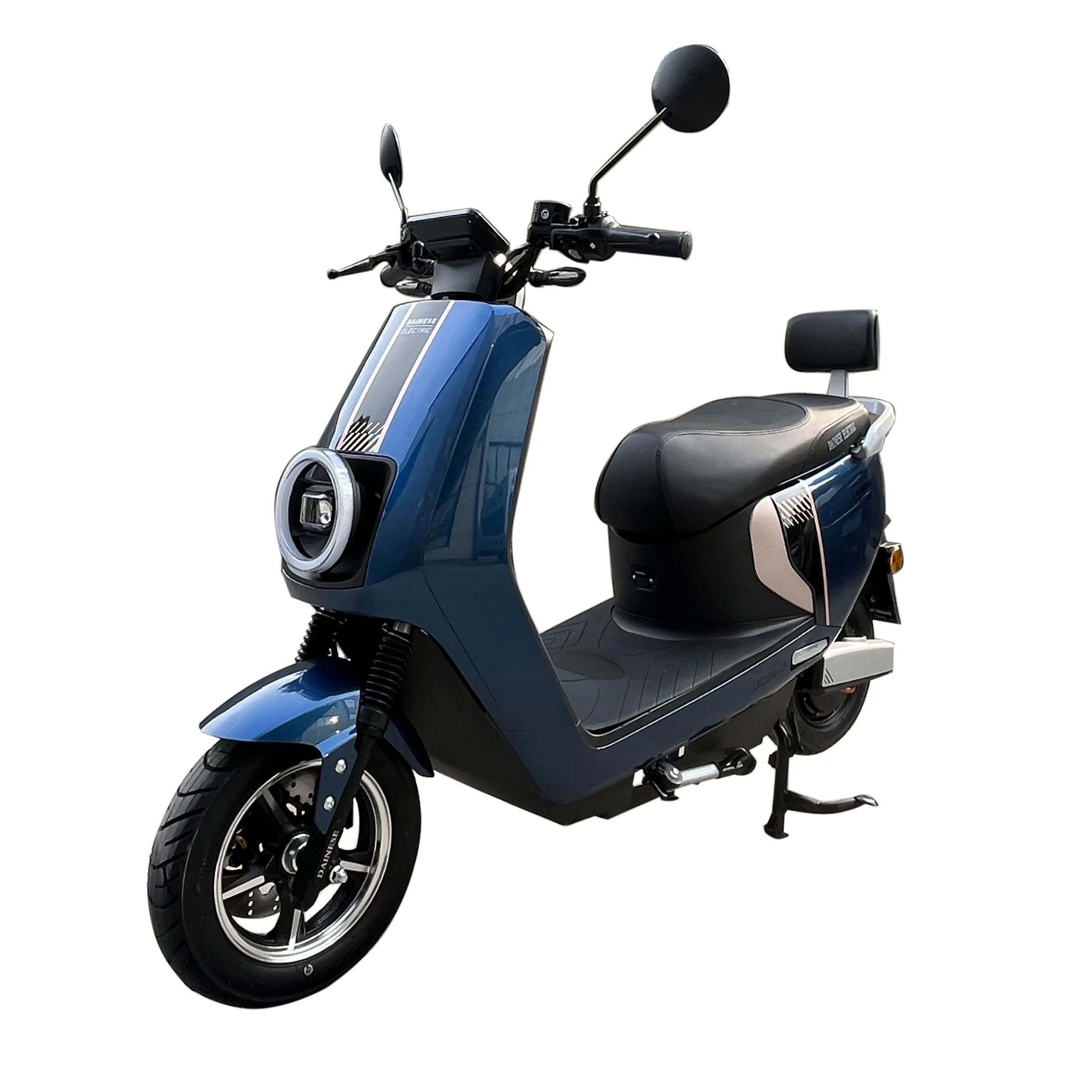 LED Headlight El Scooter with Back Rest Energy Saving Battery Euro5 Fast Chargering Electric