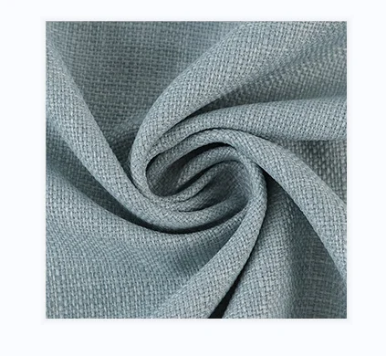 Manufacturers supply   as  linen Style in 100% polyester with Slub making sofa pillow fabric glasses box storage box bag fabric