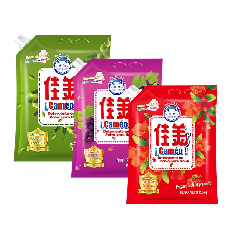 China Cheap Plant Yemen Clean India Kenya Henan Linyi Paper Cloth Spoon Loose Washing Powder 1 Ton