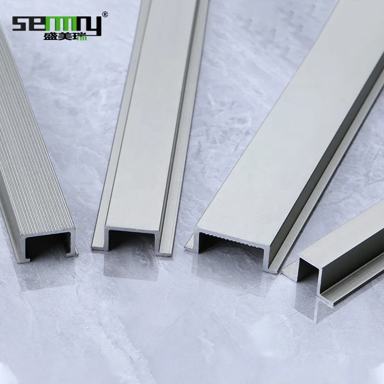Aluminium trim u profile waterproof aluminum profile tiles and accessories aluminum decorative strips tiles and accessories