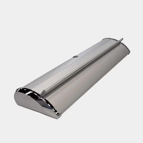 Aluminum Rolling Banner Bracket Telescopic Advertising Banner of Multiple Sizes Customized Images for Automotive Industry