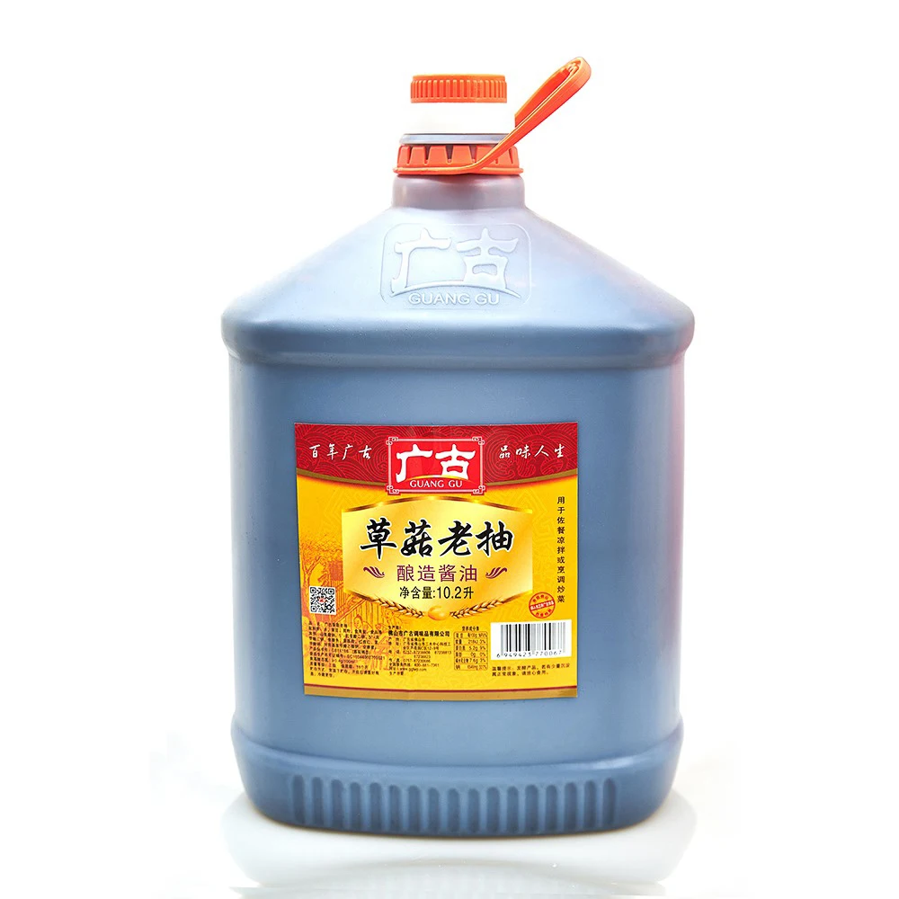 10.2L Superior Mushroom Dark Soy Sauce for Korea Supermarket