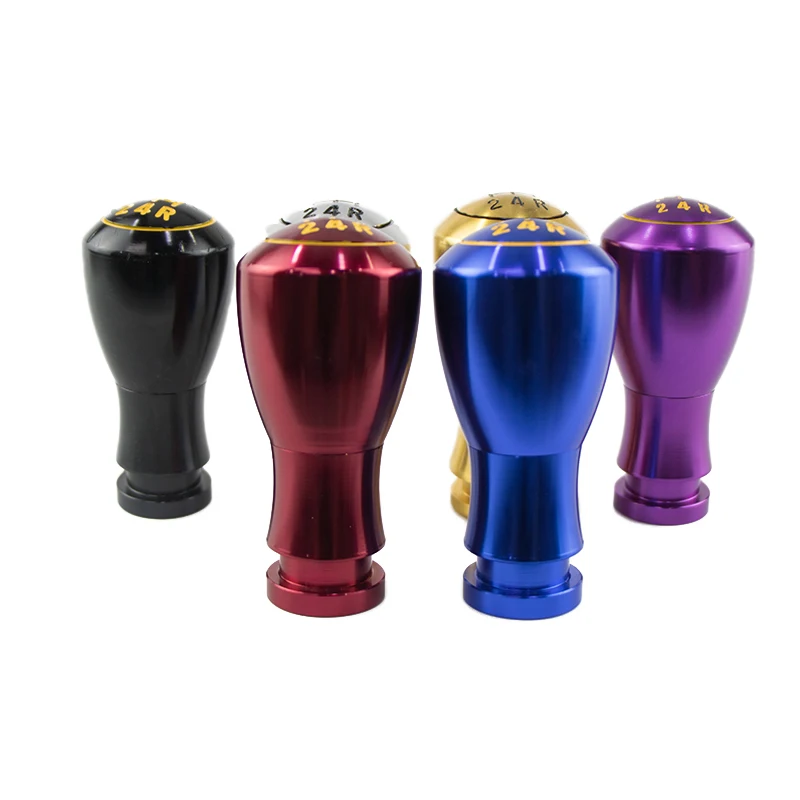 8cm Car Shift Knob Universal Aluminum Gear Shifter Knob Manual Stick Shift Knob Car Modification