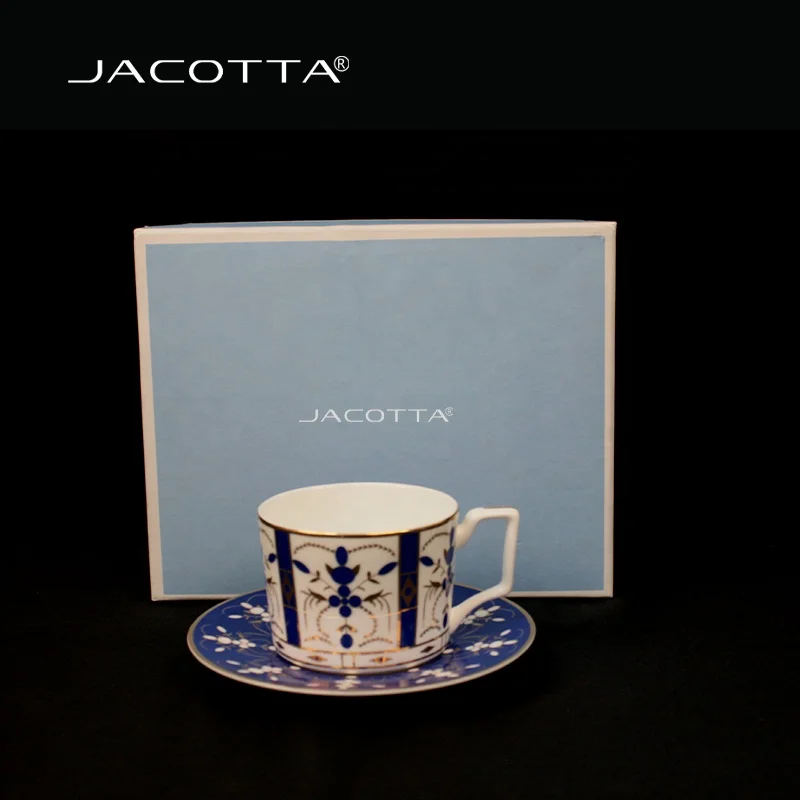 A mazon Luxury porcelain tea cup and dish 200ml royal coffee cups with saucer