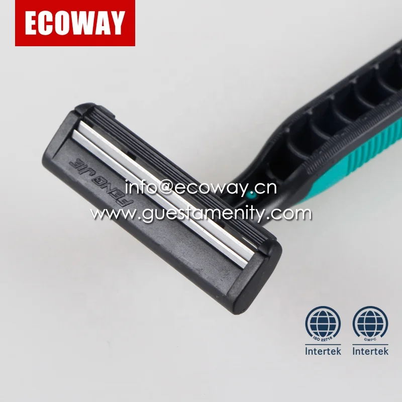 disposable twin blade shaving razor plastic medical shaving razor