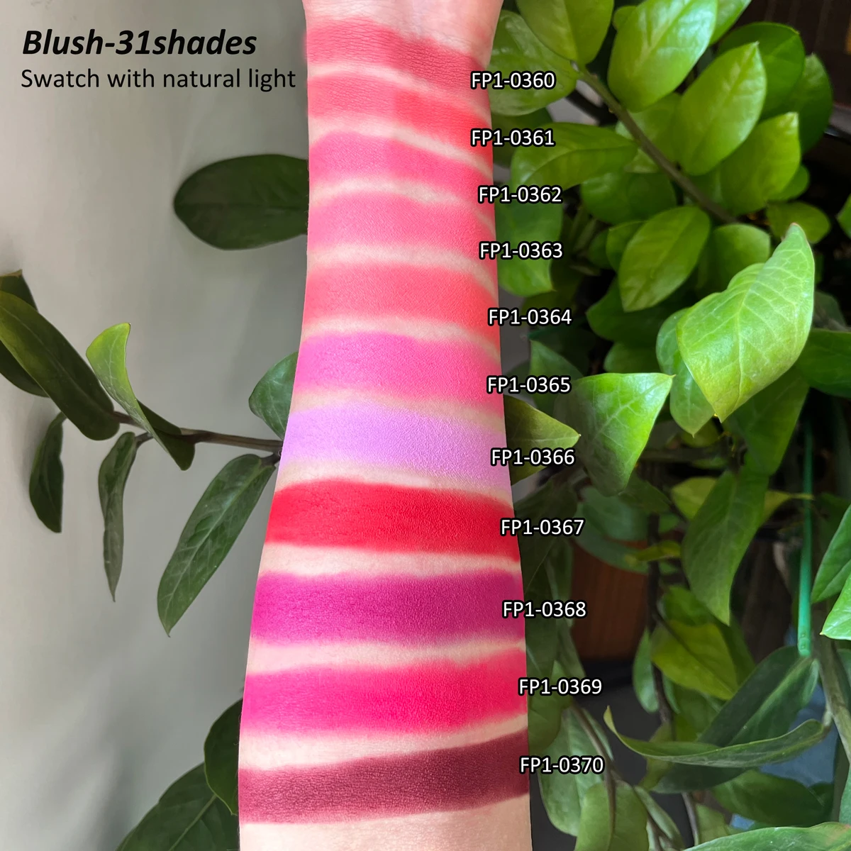 Vegan Single Blush Powder Palette Soft Pigmented Smooth Private Label Talc Free Black Blush Palette