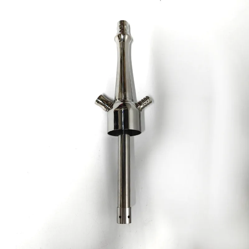 Wholesale Hookah Fancy Clear Glass Hookah Shisha Stainless Steel Hokah Shisha Egyptian Hookah