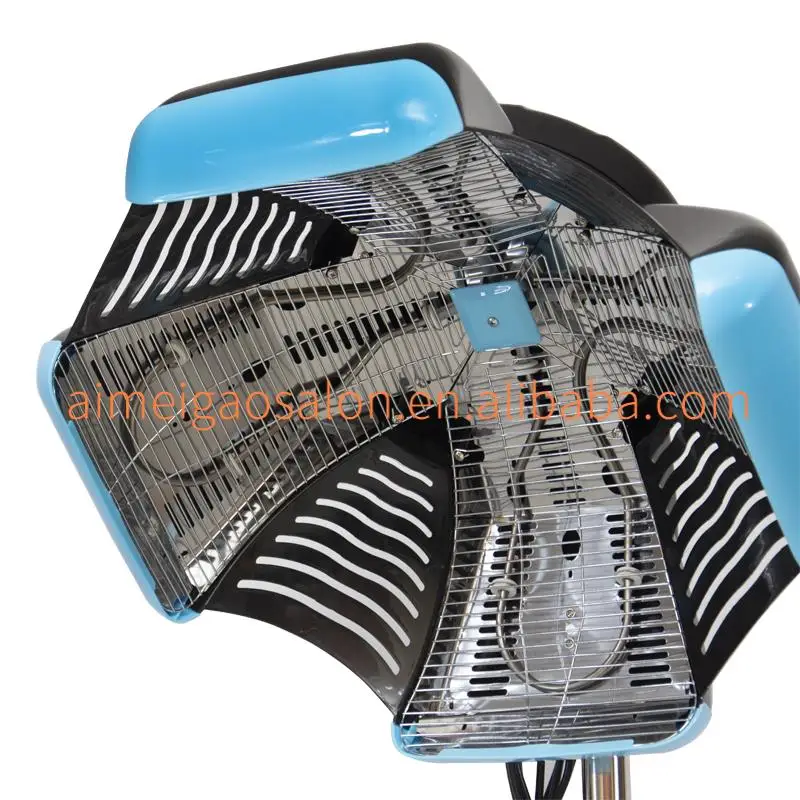 Saloon equipments professional salon hair dryer wall mounted hair steamer and hair processor for sale