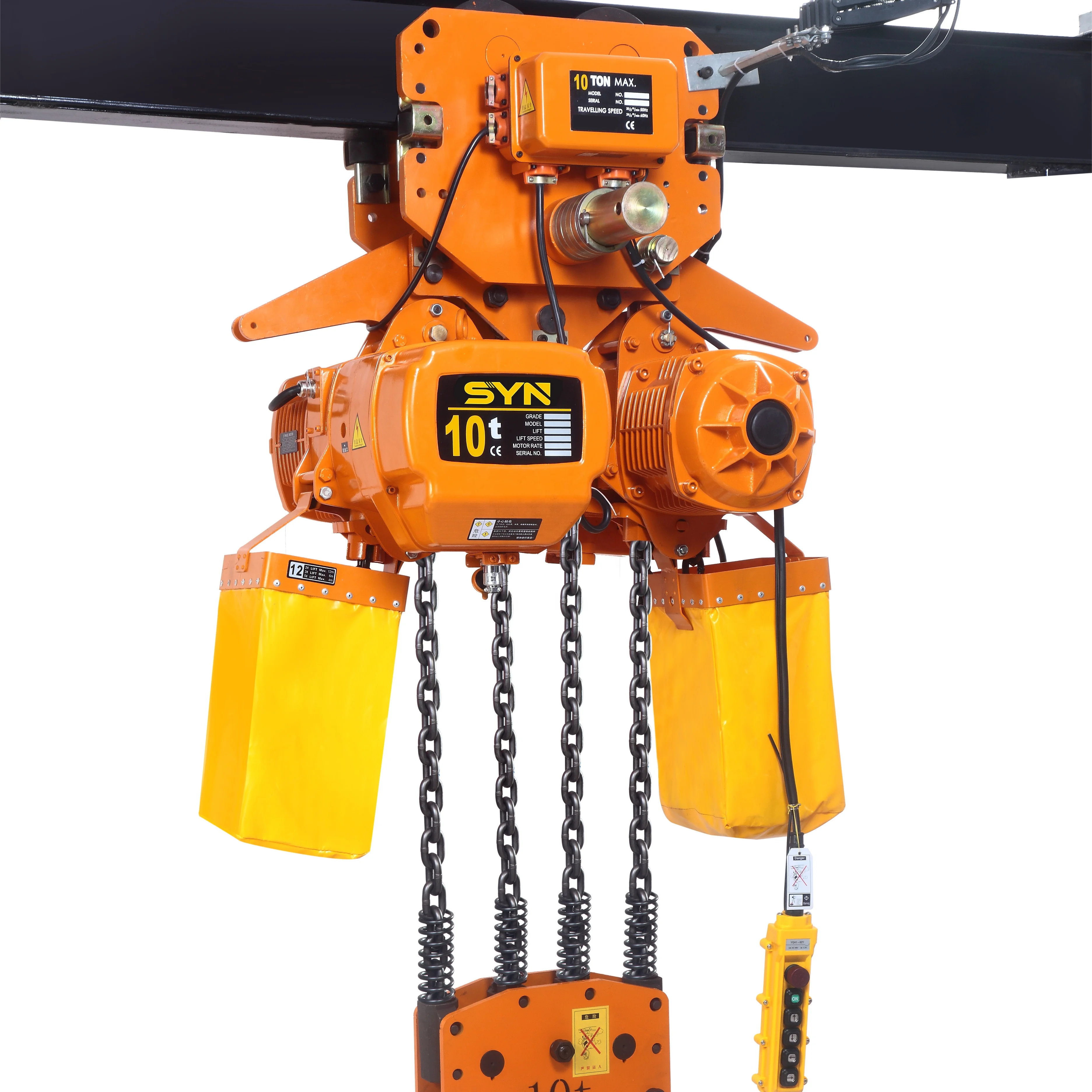 four chains electric hoist 10 ton HHBB Operation stage crane hoist electric