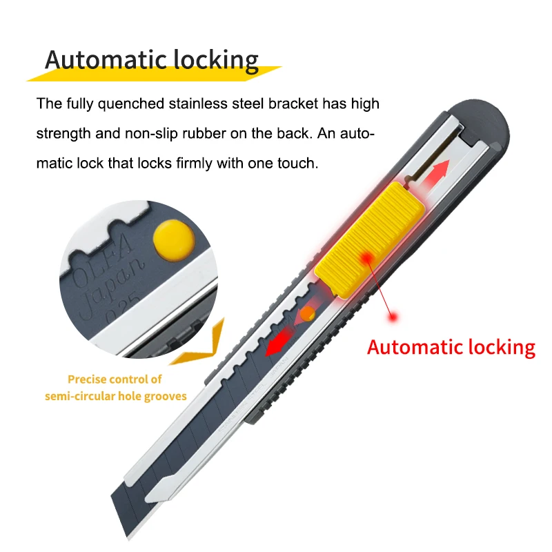 Japan OLFA FWP-1 with a thinner and sharper blade 12.5MM Wallcovering cutter Industrial Tool Knife