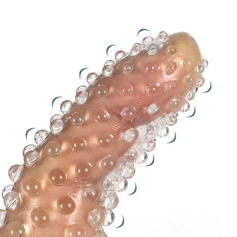 G-spot Stimulation Sex Toys For Couple Finger Condom Reusbled Sex Game for Couple Sex Tool