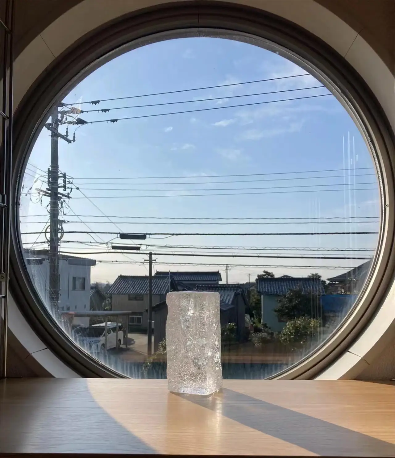 Hot Sell Double Glass Aluminum Frame Open Impact Resistance Hurricane Proof Round Circle Windows narrow rotating  window