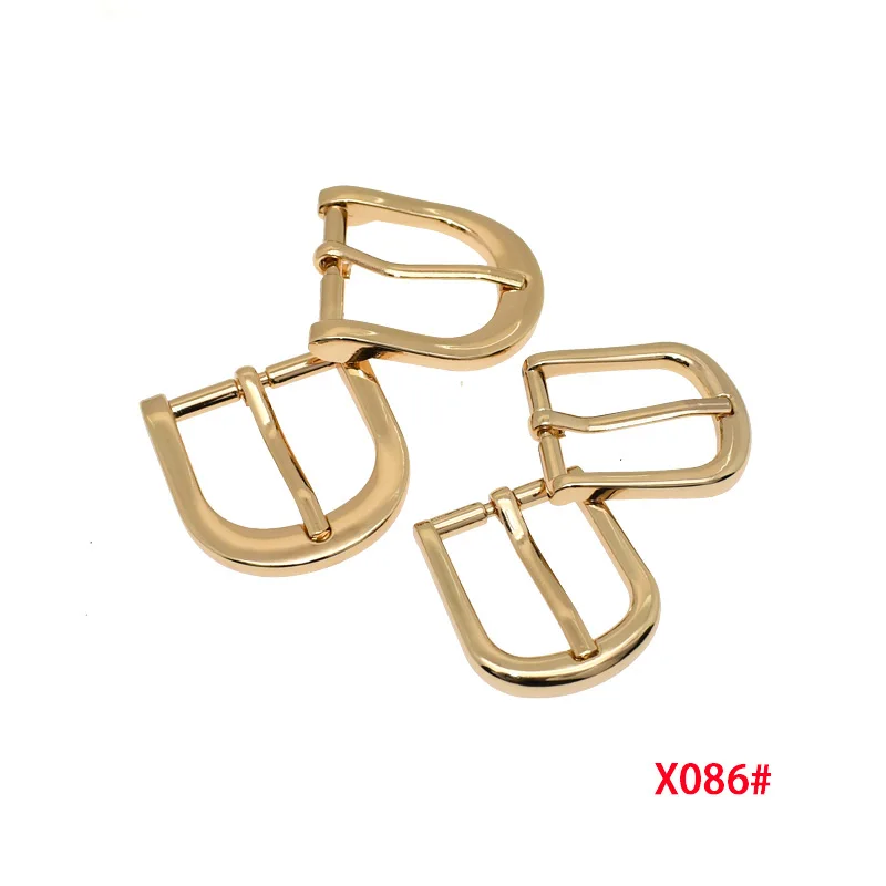 Ready to ship Italy style pin buckle 20/25mm inner size Zamak metal hardware women belt fastener garment fittings