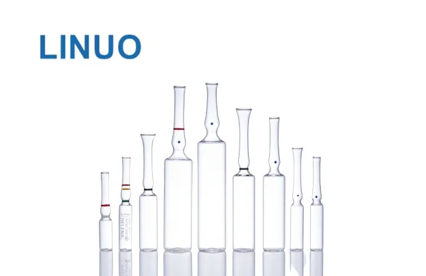 Linuo High Quality vitamin c collagen glass ampoule for face Anti aging