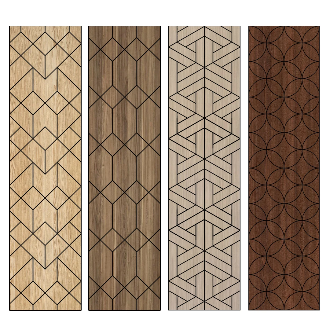 KASARO New arrival polyester wall decoration slat soundporoof acoustic construction wood wall panel