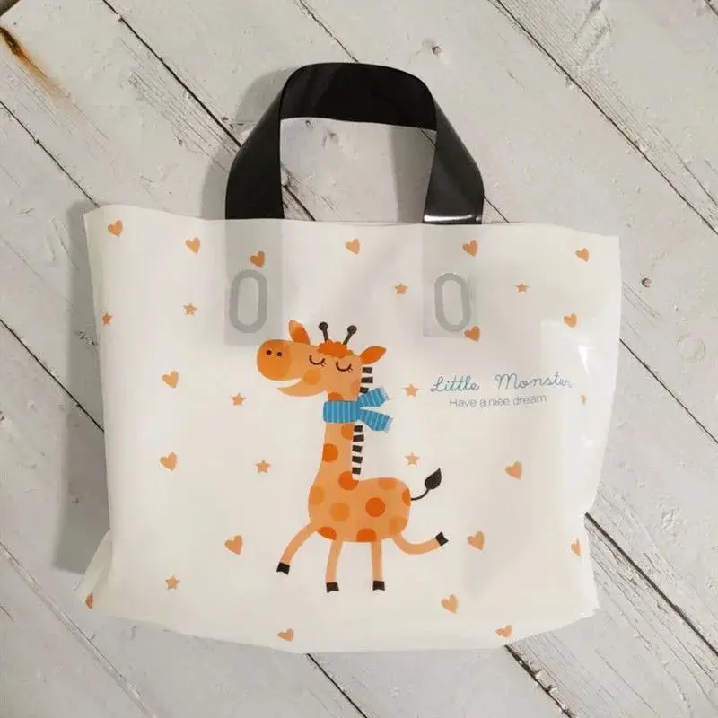 Custom  Fashion  Clothes packaging plastic bags shopping bags