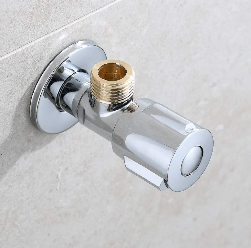 
High Quality Flameproof And Lengthened Chrome Plated Angle Globe Valve 