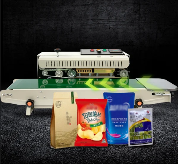 High speed desktop kraft bag plastic bag thermoplastic sealing machine