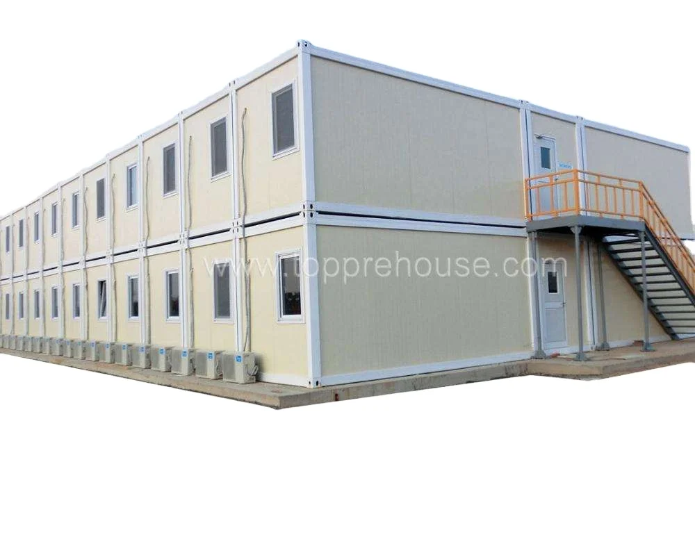 Rapid Construction of Small Metal Light Steel Structure Modern Residential Buildings in Prefabricated Unit Container Houses